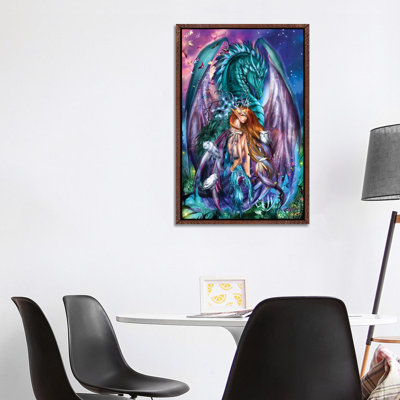Virgo by Ruth Thompson - Floater Frame Gallery-Wrapped Canvas Giclée on Canvas