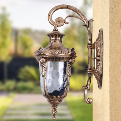 Outdoor Waterproof Wall Mount Armed Wall Sconce Light Fixture