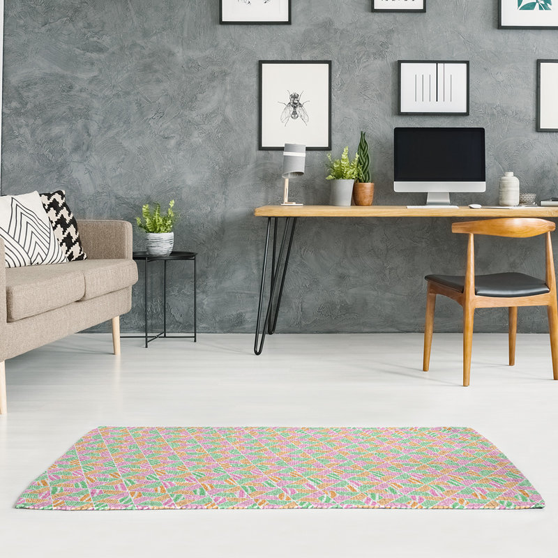 Chenille Oriental Indoor Rug, Rectangle 3' x 5'