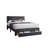 Daisy Full Bed W Drawer, Charcoal Gray Corduroy Upholstery, Foam-117559639