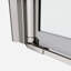 Porte de douche pivotante universelle 30 po x 72 po-115723068