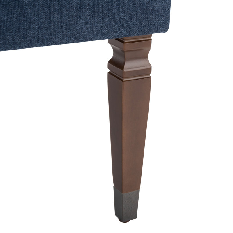 Fauteuil Arniaga, Velours bleu marine