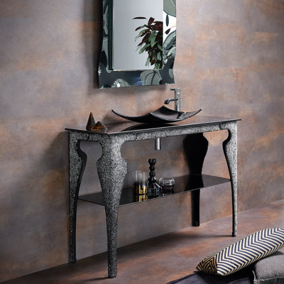 Console en cristal Bianca