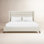 Miliyah Horizontal Channel Upholstered Bed