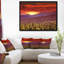 Fantastic Sunrise in Mountains - Reproduction de photo sur toile tendue-117969645-117969647