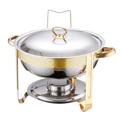 4.5L  Stainless Steel Chafing Dish Set Buffet Food Warmer