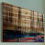 « shaded colors » par parvez taj,, reproduction d’art sur bois de pin naturel-19740355