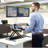 Adjustable Height Steel Standing Desk Converter