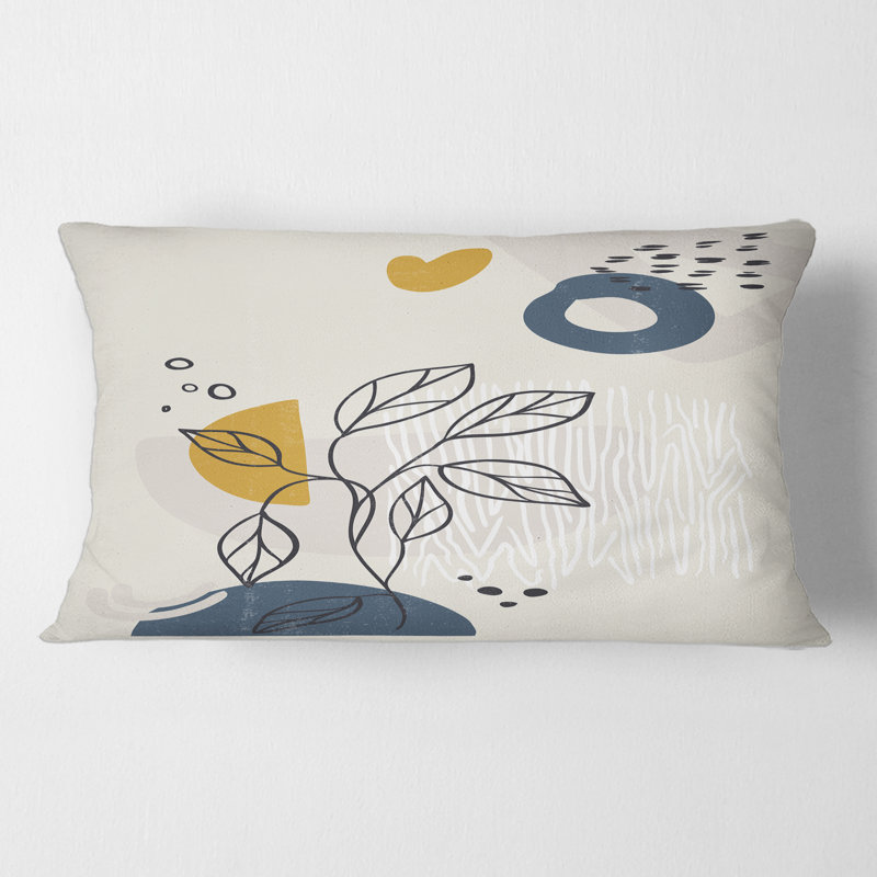 Floral Throw Pillow