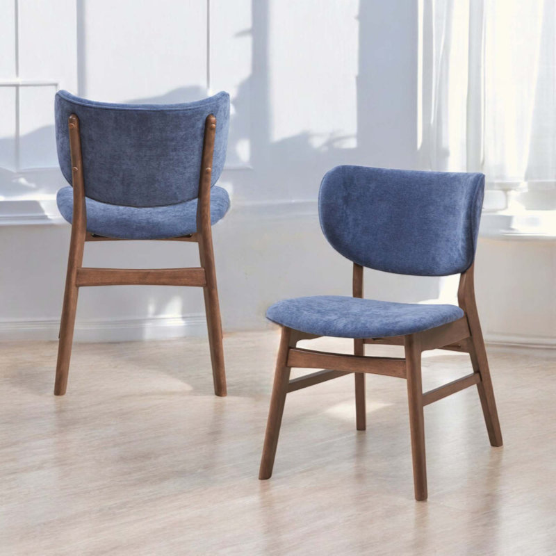 Chaises d'appoint confortables avec sièges et dossiers rembourrés, résistantes à l'eau, aux égratignures et aux frottements à l'huile, idéales pour un usage domestique (ensemble de 2)