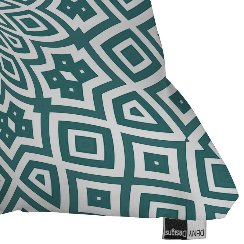 Coussin décoratif intérieur / extérieur Lisa Argyropoulos Helena, 26 po x 26 po