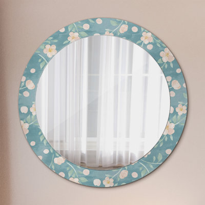 Huldar Glass Flat Wall Mirror