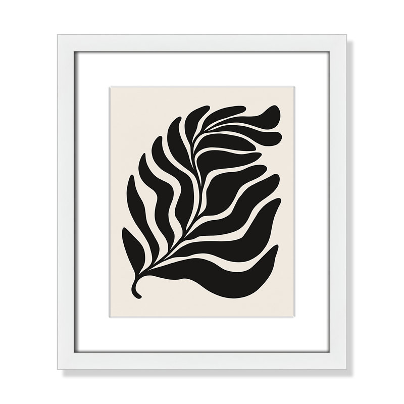 «Flow of Nature Print» par Royle, Satin White, Imprimé mat, L 13 po x H 15 po