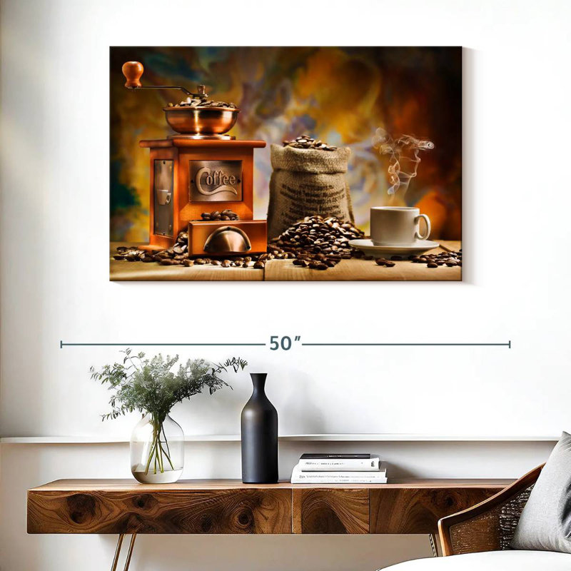 Yarlin Brewed Coffee, 26" H x 39" W