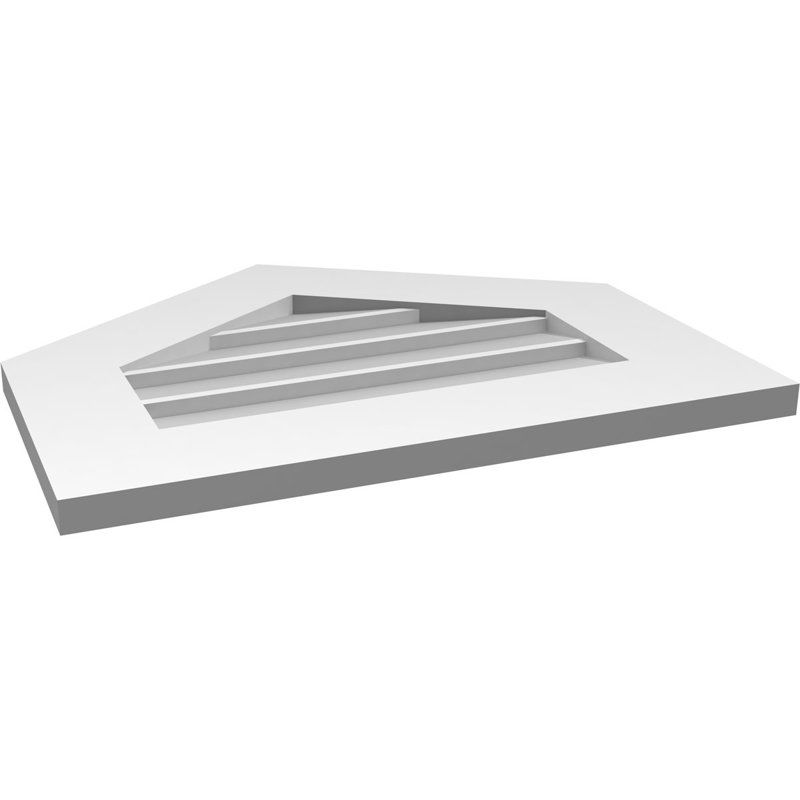 Ventilateur à pignon en uréthane non-fonctionnel Signature, H 18 po x l 22 po x P 1 po