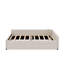 Lit plateforme tapissier avec port USB et gigogne-1762282053