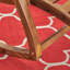 Chaise berçante avec fonction et repose-pieds rétractable en bois massif-584100104