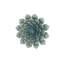 Modern Floral Iron Wall Decor