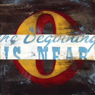 0: The Beginning Is Near by Rodney White - Wrapped Canvas Print