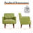 Faux Leather Armchair-1332716570