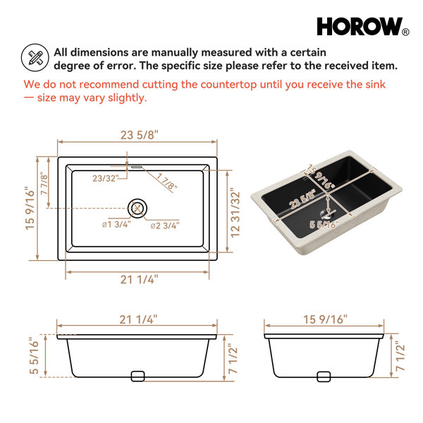 Product Dimensions