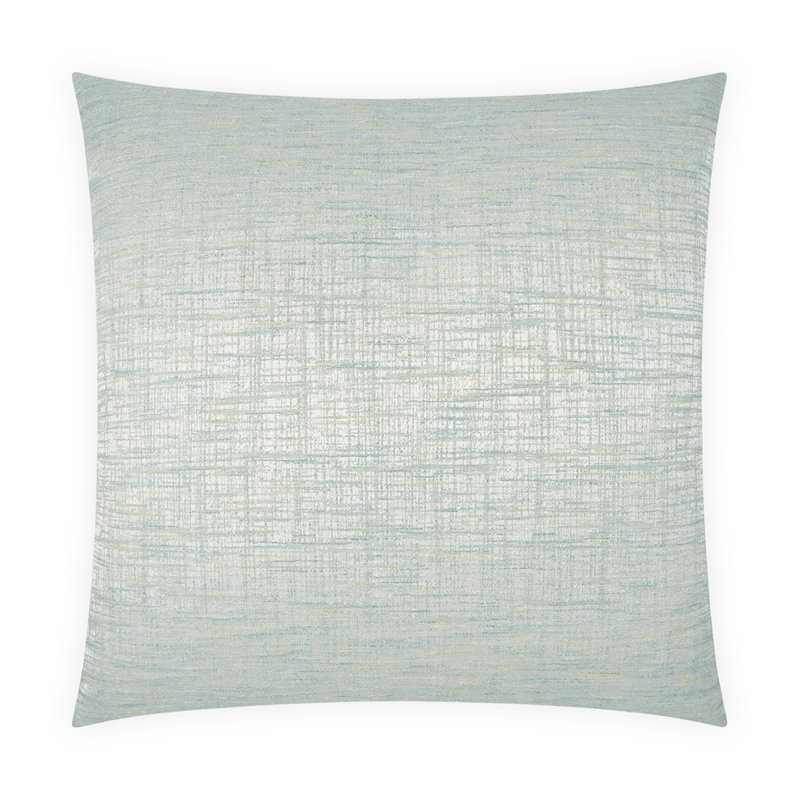 Siterra Throw Pillow, Aqua, Square 24"