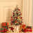 Lighted Cedar Christmas Tree