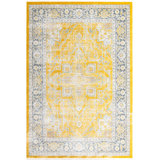 Contemporary Mulvihill Area Rug Sunshine Color