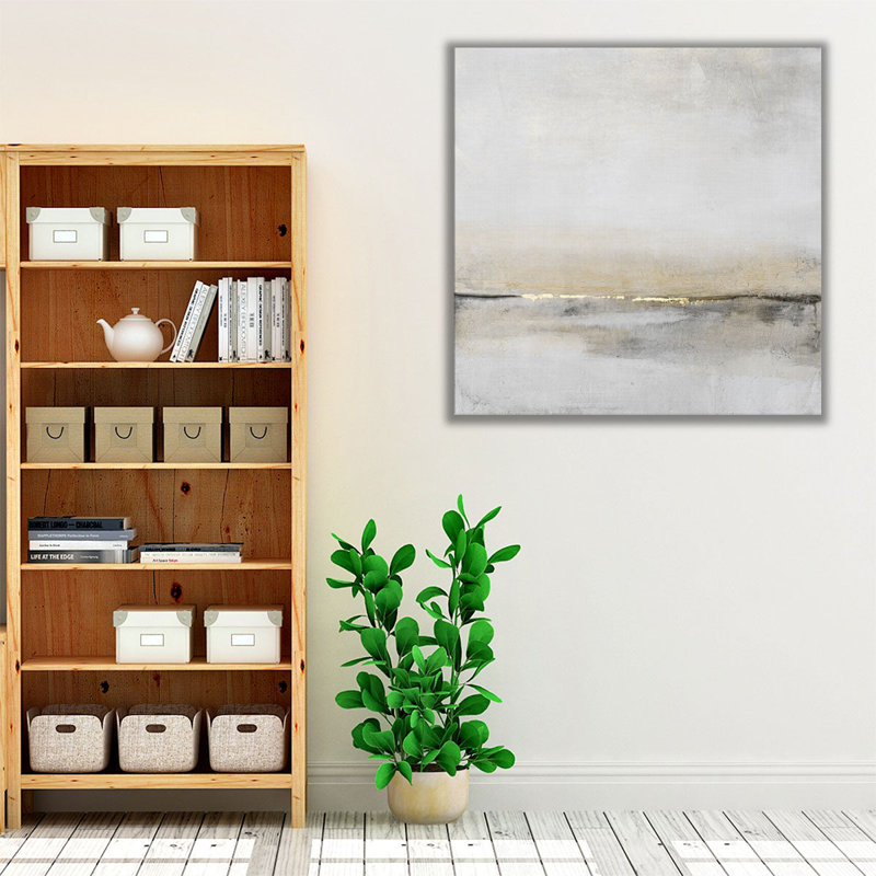 «Horizontal Flow I», reproduction d'art sur toile, H 20 po x l 20 po
