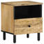 Belia 40cm W Iron Bedside Table-2097040386-2119546616