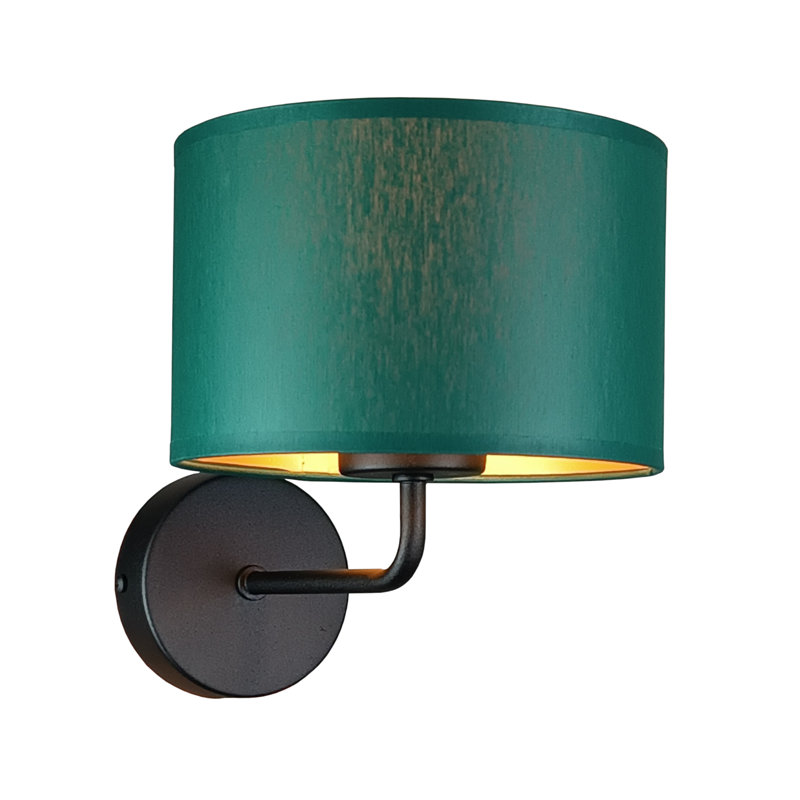 Eiliya Steel Armed Sconce, Green