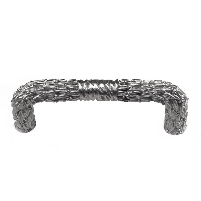 San Michele Arch Pull, Satin Nickel, 8"