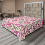 Magenta foncé, vert pomme / floral