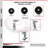 4 Piece Phenolic Caster Set