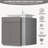30 Inch Kitchen Sink Laundry Soild Surface Sink With Standing Storage Cabinet With Large Space,Light Brown