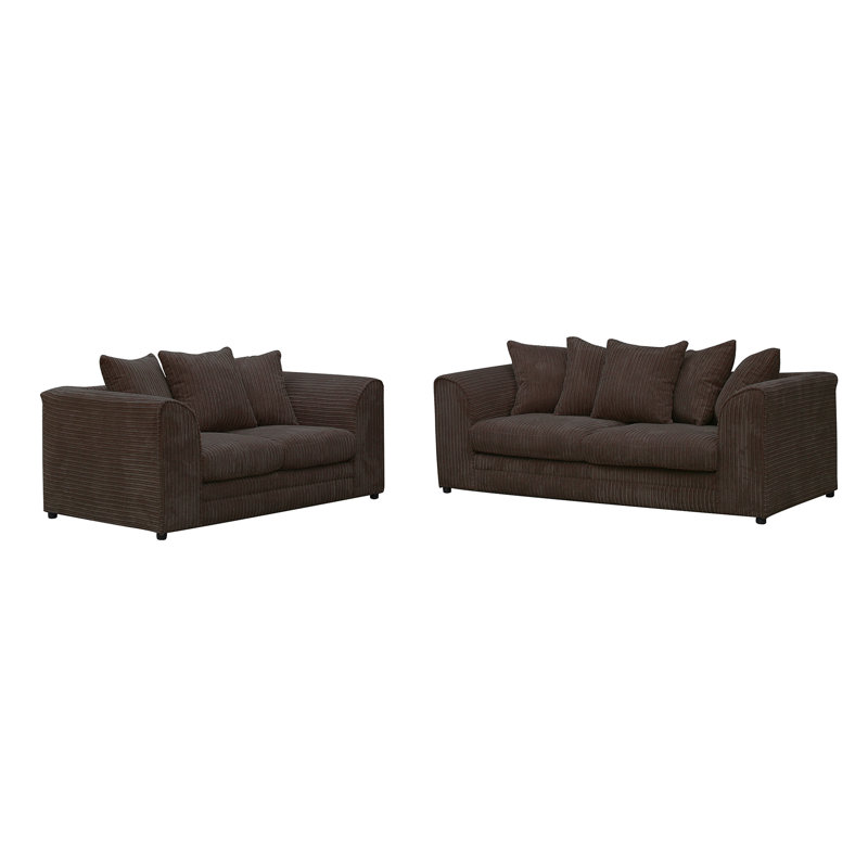 2 - Piece Living Room Set, Chocolate