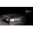 Cambridge Solar Powered Integrated LED Metal Fence Post Cap 6" x 6" with Base Adapter Included-38377937