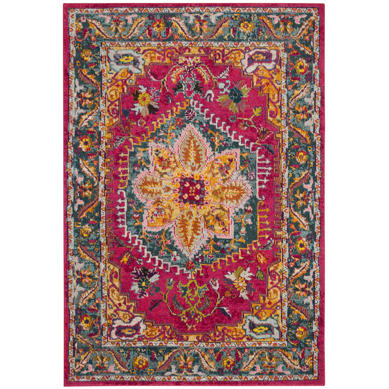 Dostie 100 Performance Oriental Rug, Rectangle 4' x 6'