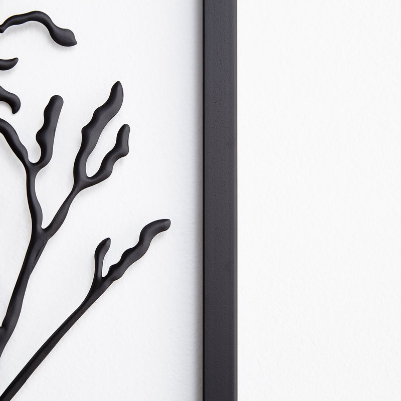 Arbre Trois Traditional Wall Decor on Metal