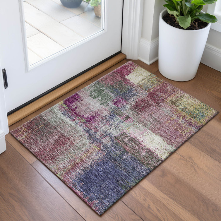 Premium Machine Washable Kumbhar AMF1354 Modern Rug