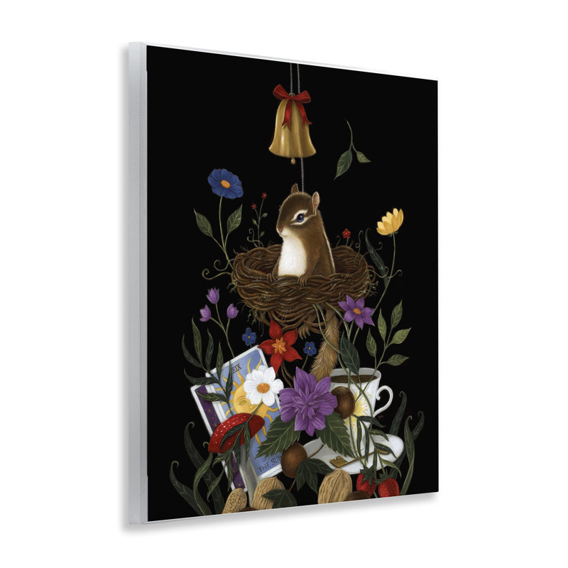 Art mural Chipmunk & Collection Trinkets, conception de Gina Matarazzo