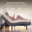 Lit réglable Renanim avec matelas en mousse à mémoire de forme de 14 po, massage, USB, télécommande et application-592553956