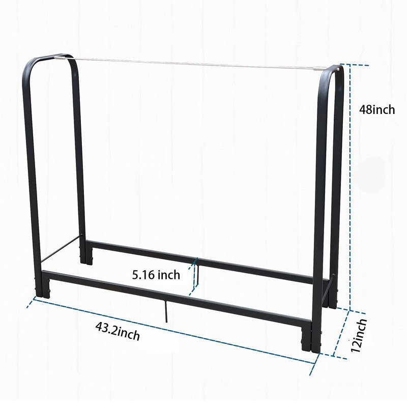 Armetrice 43.2'' W Log Rack