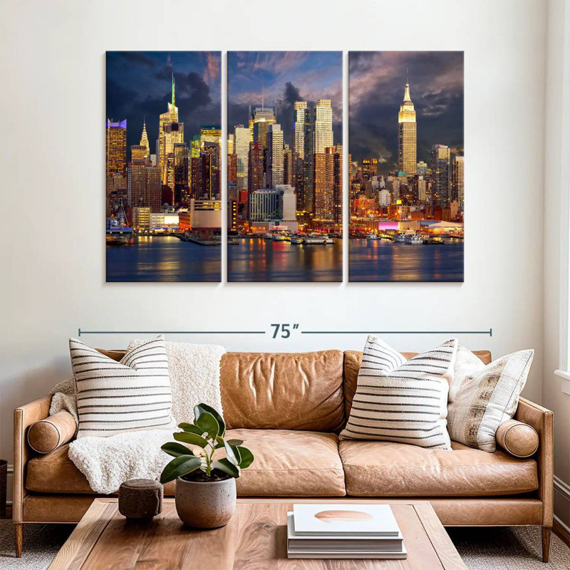 Horizon de Sebbie Midtown Manhattan, H 42 po x l 65 po