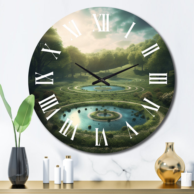 Horloge murale Blossoming, Grand