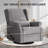 Nursery Glider Recliner Chairs Manual Swivel Rocker Reclining Chair-1057309528