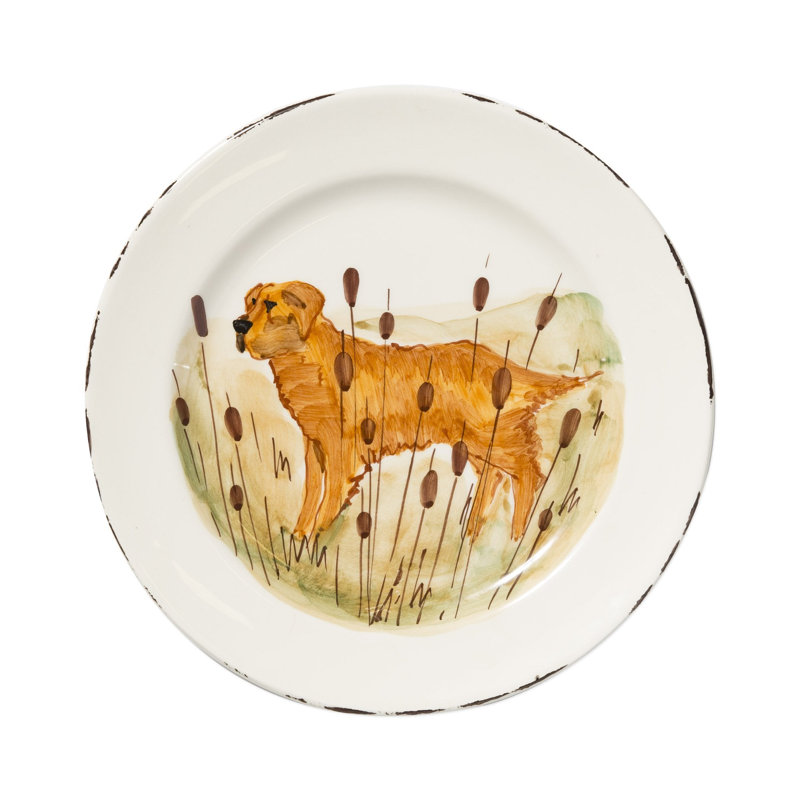 Assiette plate pour chien