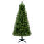 Arbre de Noël artificiel non éclairé 6 pi avec 490 pointes, branches pleines en PVC, arbre de Noël classique avec support en plastique à 4 pieds pour la décoration intérieure-1886465617