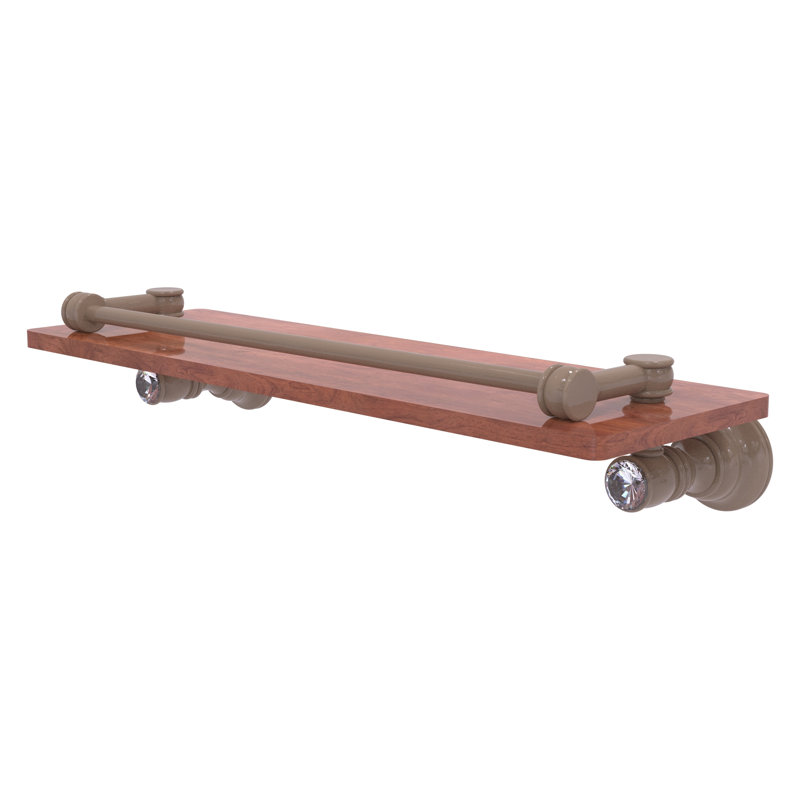 Tablette flottante Carolina, H 3,3 po x l 16 po x P 5,54 po, Beige ombré