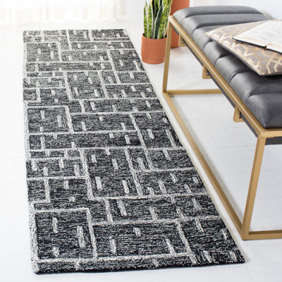 Willowood Hand Tufted Wool Geometric Rug